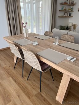 Kvalitní designové ratanové židle Kave Home + sedáky zdarma - 12