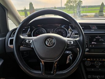 VW Touran HIGHLINE 2.0 TDi 110 KW 2016-BÍLÁ MET.- 181 TKM - 12