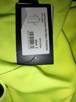 Cyklistický vodě a větruodolný dres Kalas RainMem, S - 12