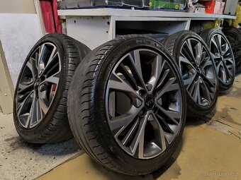 Alu kola Kia Picanto 4x100 r16 Originál, pneu 195/45/16 - 12