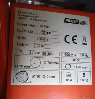 Okružní pila, cirkulárka Power Saw LCS 700 - 12