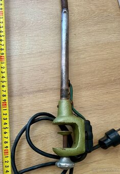 Stará INDUSTRY lampa k připevnění ke stolu polohov FUNKČNÍ - 12