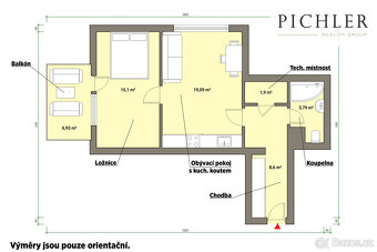 Prodej bytu 2+kk  60 m2 Plzeň - Bolevec - 12
