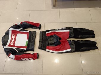 Ducati Corse-Dámská kožená moto kombinéza, dvoudílná - 12