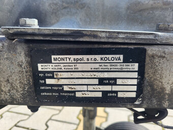 AUTOPŘEPRAVNÍK VAPP MONTY NP 2/2000 PLATO PLAŤÁK - 12