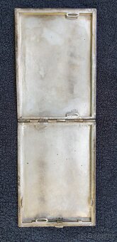 STARÁ STŘÍBRNÁ TABATĚRKA 142,5 Gr. - 12