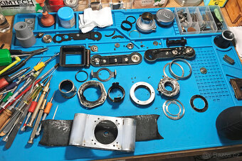 Adox Adrette II, Schneider-Kreuznach Xenon 50mm/2 - 12