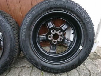 Renault Megane 3,4 16" Originální 205/55/16 zimní alu Kola - 12