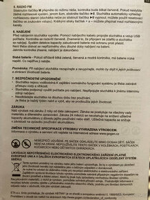 Bezdrátová Bluetooth sluchátka Gogen HBTM 41 RR - 12