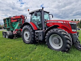 Rębak JENZ HEM 582 z ciągnikiem Massey Ferguson stepkovac - 12