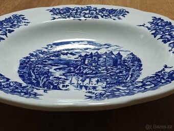 STARÝ PYROBLAN PORCELÁNOVÝ TALÍŘ BRITISH PETROLEUM FRANCE - 12