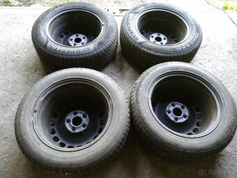 Škoda Yeti sada letních kol s disky 215/60r16 - 12