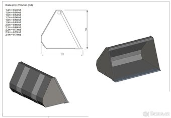 Lopata na čelní nakladač - 12