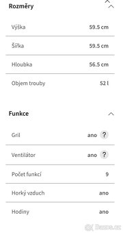 Vestavná trouba Whirpool AKZ 433/IX - 12