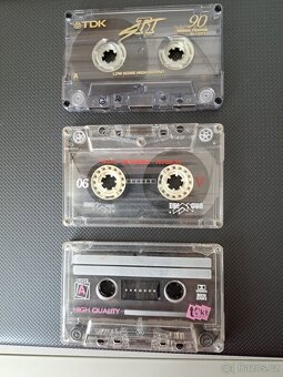 Prodám audio kazety - 12