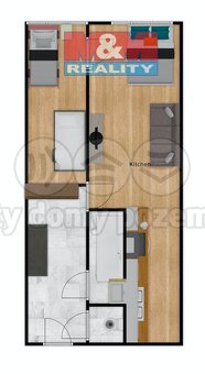 Prodej bytu 2+kk, 41 m², Slaný, ul. Pražská - 12