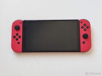 Nintendo Switch OLED Mario edice TOP STAV rok záruka +10 her - 12