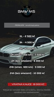 Pronájem BMW M4 a BMW M5 - 12