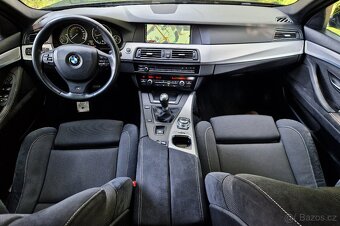 BMW 528i-F11- M-PAKET-MANUÁL-190KW-84TIS.KM-6-VÁLEC-TOP STAV - 12