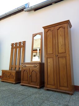 Rustikální nábytek, předsíň, botník, komoda, věšák - 12