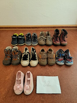 Dětské boty - vel. 19, 20, 21, 22, 23, 24 (Fare, Befado...) - 12