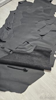 Hovězí Kůže, čalounické, automobilová kůží. Koženka, látka - 12