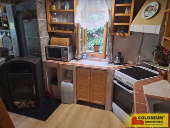 Lančov, chata 2+1, 25 m2 vlastní pozemek, posezení – chata - 12