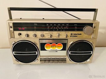 Radiomagnetofon Interfunk IF 2364, rok 1984 - 12