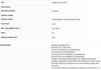 ŠKODA OCTAVIA 1,8 132KW (AUQ) - 12