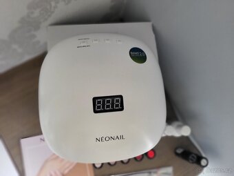 NEONAIL STARTER SET DE LUXE-LUXUS LED UV LAMP+LAKY - 12