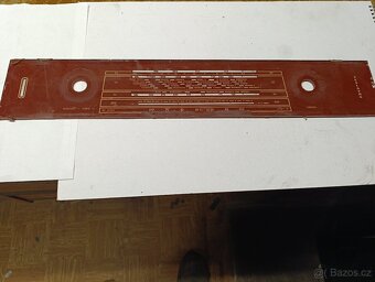 stupnice na starožitná radia - 12