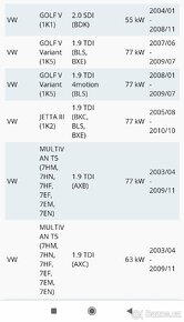 NOVÉ těsnění ventilového víka motorů VW,Seat,Škoda. - 12