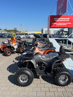 Dětská čtyřkolka Piranha Transformer 125cc 3G8 - oranžová - 12