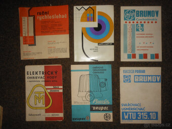 Staré retro prospekty a brožurky - 12