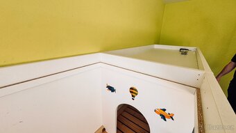 Dětský set (2x postel + schody s úložným prostorem). - 12