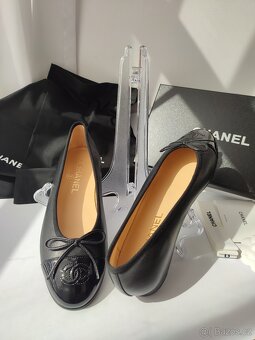 Baleríny Chanel – pravá kůže - 12