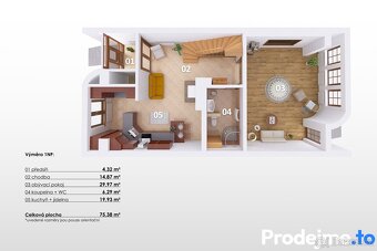 Prodej rodinného domu 5+1, 266 m2  Brno - Ivanovice - 12