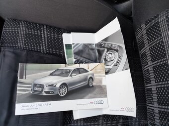 AUDI A4 AVANT ROK VÝROBY 2012 BENZÍN 1.8TFSi- 125KW - - 12