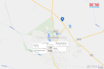Prodej stavebního pozemku, 896 m2, obec Valeč, okres Třebíč - 12