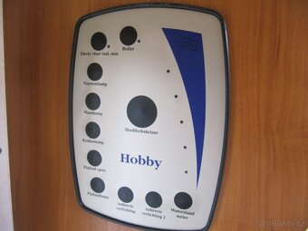 Prodám karavan Hobby 495 UL,r.v.2008 + mover + předstan. - 12