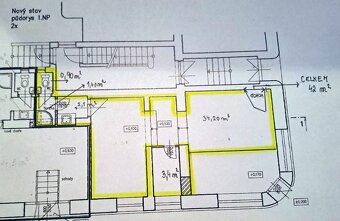 Pronájem, byt 1+kk+pracovna, 42 m2, Ostrava - Mariánské Hory - 12