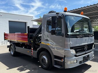 MERCEDES-BENZ ATEGO 1218 SKLÁPĚČ TŘÍSTRANNÝ HYDRAULICKÁ RUKA - 12