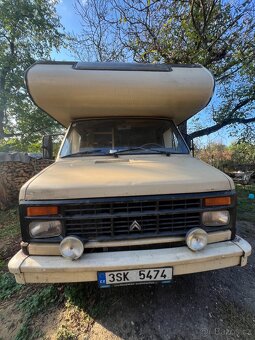 REZERVOVANE Obytné auto karavan Citroen C25 - 12