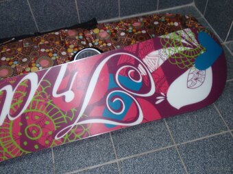 NOVÝ DÁMSKÝ SNOWBOARD 152 CM TRANS+VAK+VÁZÁNÍ ELFGEN - 12