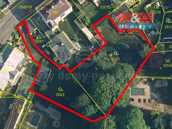 Prodej pozemku k bydlení, 497 m², Jablonec n.N., ul. Pražská - 12