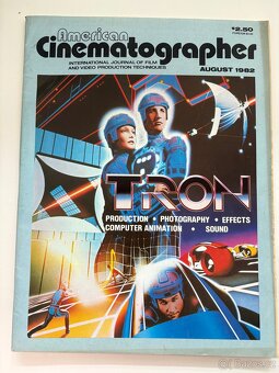 Set vintage filmového časopisu Cinematographer z osmdesátek - 12
