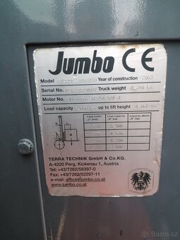 Boční vysokozdvižný vozík Jumbo SHKP 50/14/40 - 12