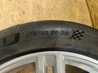 Originál sada alu kol PORSCHE Panamera s letními pneu 20" - 12