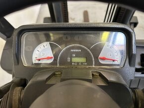 Vysokozdvižný vozík Nissan s nosností 1500 kg (LPG) Prodano - 12