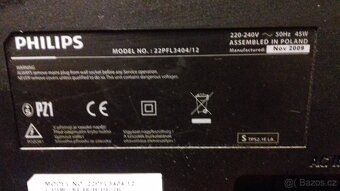 Televizor Philips 22" úhlp.56cm - 12